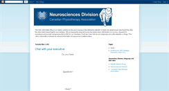 Desktop Screenshot of canadianneurosciencesdivision.blogspot.com