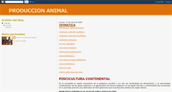 Desktop Screenshot of grupoticproduccionanimal.blogspot.com