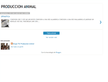 Tablet Screenshot of grupoticproduccionanimal.blogspot.com