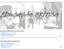 Tablet Screenshot of movimentoeducacaocritica.blogspot.com