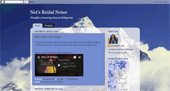 Desktop Screenshot of netsbridalnotes.blogspot.com