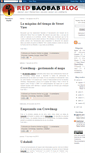 Mobile Screenshot of baobabrojo.blogspot.com