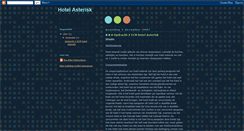 Desktop Screenshot of hotelasterisk.blogspot.com