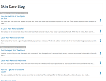 Tablet Screenshot of my-skin-care-blog.blogspot.com