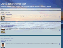 Tablet Screenshot of lifeon-shorehambeach.blogspot.com