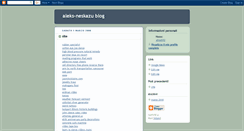 Desktop Screenshot of aleks-neskazu.blogspot.com