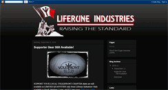 Desktop Screenshot of liferune.blogspot.com