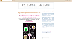 Desktop Screenshot of fairluxe.blogspot.com