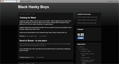 Desktop Screenshot of blackhankyboys.blogspot.com