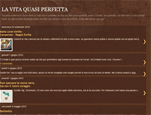 Tablet Screenshot of lavitaquasiperfetta.blogspot.com