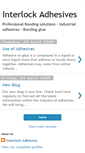 Mobile Screenshot of interlockadhesives.blogspot.com