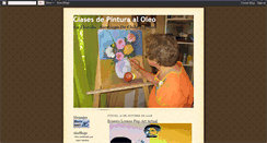 Desktop Screenshot of clasesdepinturaloleo.blogspot.com