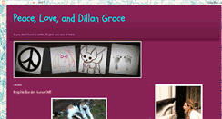 Desktop Screenshot of peaceloveanddillangrace.blogspot.com