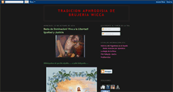 Desktop Screenshot of hijosdeaphrodita.blogspot.com