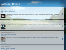 Tablet Screenshot of craftydaydreams.blogspot.com