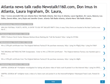 Tablet Screenshot of newstalk1160.blogspot.com