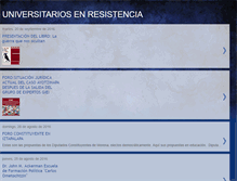 Tablet Screenshot of campamentouniversitarioenresistencia.blogspot.com