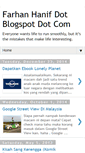 Mobile Screenshot of farhanhanif.blogspot.com