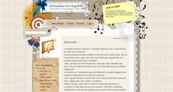 Desktop Screenshot of manualidades-con-angeles.blogspot.com