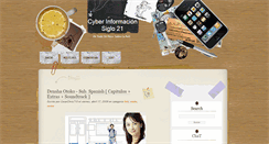 Desktop Screenshot of cyberinfo21.blogspot.com