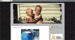 Desktop Screenshot of moltoscherzando.blogspot.com