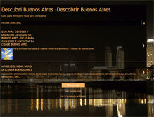 Tablet Screenshot of descubrirbuenosaires.blogspot.com