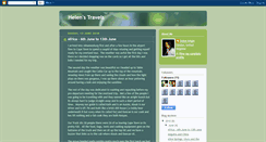 Desktop Screenshot of helenwrightstravels.blogspot.com