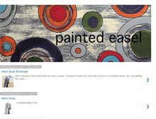 Tablet Screenshot of paintedeasel.blogspot.com