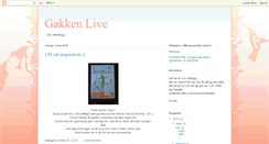 Desktop Screenshot of gakkenlive.blogspot.com