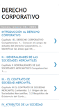 Mobile Screenshot of derecho-corporativo.blogspot.com