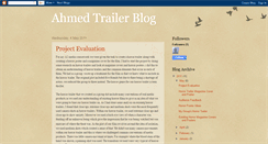 Desktop Screenshot of ahmedtrailerblog.blogspot.com