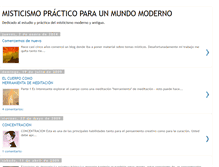 Tablet Screenshot of misticismopractico.blogspot.com