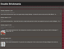 Tablet Screenshot of doublebrickmania.blogspot.com