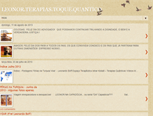 Tablet Screenshot of leonorterapiastoquequantico.blogspot.com