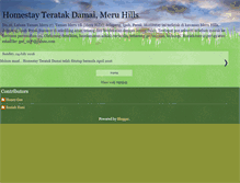 Tablet Screenshot of homestaymeruhills.blogspot.com