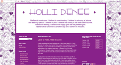 Desktop Screenshot of hollipocket.blogspot.com