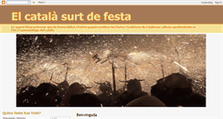 Desktop Screenshot of elcatalasurtdefesta.blogspot.com