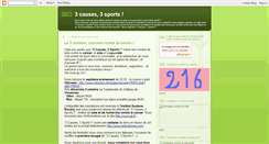 Desktop Screenshot of 3causes3sports.blogspot.com
