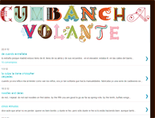 Tablet Screenshot of cumbanchavolante.blogspot.com