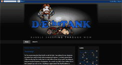 Desktop Screenshot of dethetank.blogspot.com