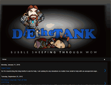 Tablet Screenshot of dethetank.blogspot.com