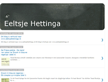 Tablet Screenshot of eeltsjehettinga.blogspot.com