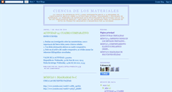 Desktop Screenshot of cienciamaterialesunidegsji.blogspot.com