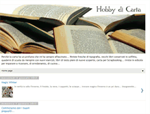 Tablet Screenshot of hobbydicarta.blogspot.com
