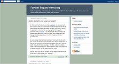 Desktop Screenshot of football-england.blogspot.com