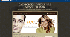 Desktop Screenshot of caprioptics.blogspot.com