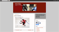 Desktop Screenshot of leerschlag.blogspot.com