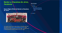 Desktop Screenshot of bandalachacaloza.blogspot.com