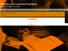 Tablet Screenshot of forumdospopulares2011.blogspot.com