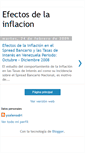 Mobile Screenshot of efectosdelainflacion.blogspot.com
